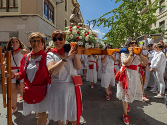 Fotos de la procesión de fiestas de Estella 2023.
