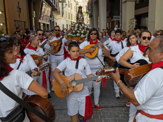Fotos de la procesión de fiestas de Estella 2023.