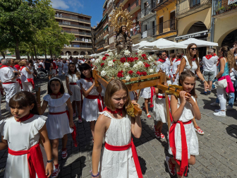 Fotos de la procesión de fiestas de Estella 2023.