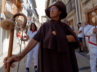 Fotos de la procesión de fiestas de Estella 2023.