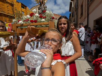 Fotos de la procesión de fiestas de Estella 2023.