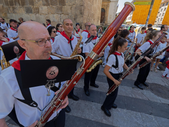 Fotos de la Pañuelada masculina de las fiestas de Estella./Montxo A.G.