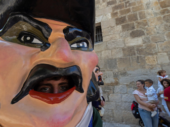 Fotos de la Pañuelada masculina de las fiestas de Estella./Montxo A.G.