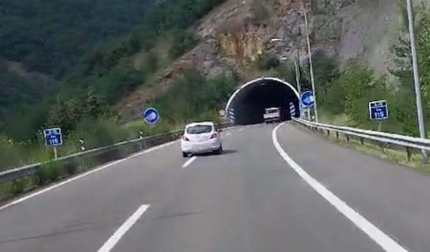 Conducción temeraria en la A-15