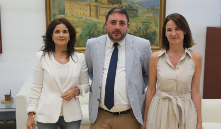 Maribel García Malo, Unai Hualde e Irene Royo
