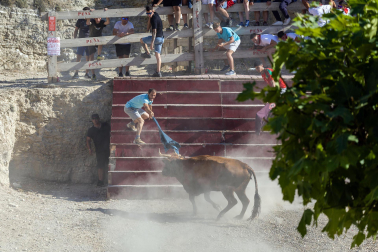 Encierro del Estrecho de Arguedas.