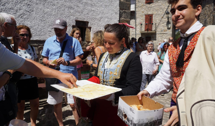 Roncal celebró este domingo 13 de agosto el Día del Queso dentro de sus fiestas patronales