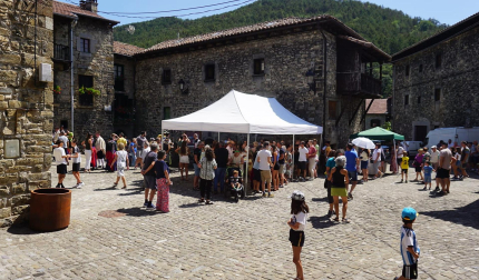 Roncal celebró este domingo 13 de agosto el Día del Queso dentro de sus fiestas patronales