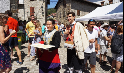 Roncal celebró este domingo 13 de agosto el Día del Queso dentro de sus fiestas patronales