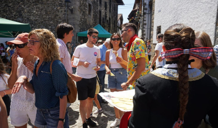 Roncal celebró este domingo 13 de agosto el Día del Queso dentro de sus fiestas patronales