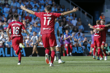 Fotos del Celta 0-2 Osasuna (1ª jornada, 2023/24)./