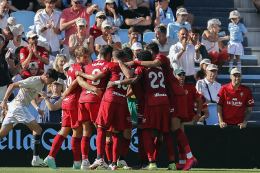 Fotos del Celta 0-2 Osasuna (1ª jornada, 2023/24)./