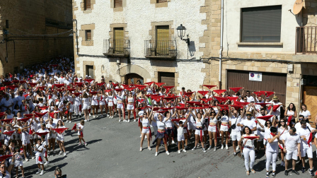 Fotos del inicio de fiestas en Santacara.