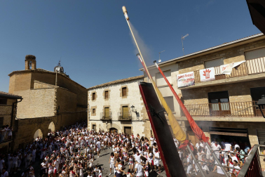 Fotos del inicio de fiestas en Santacara.