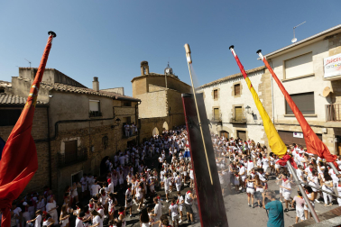 Fotos del inicio de fiestas en Santacara.