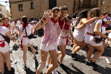 Fotos del inicio de fiestas en Santacara.