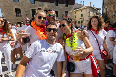 Fotos del inicio de fiestas en Santacara.