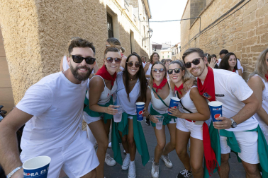 Fotos del inicio de fiestas en Santacara.