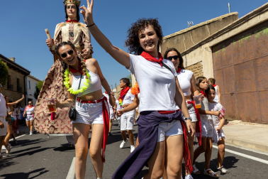 Fotos del inicio de fiestas en Santacara.