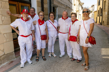 Fotos del inicio de fiestas en Santacara.