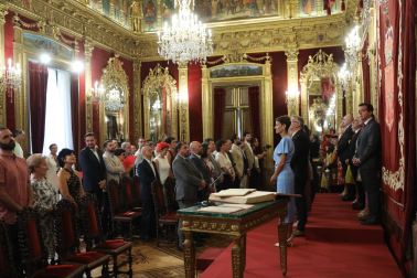 Toma de posesión de los consejeros del Gobierno de Navarra.
