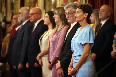Toma de posesión de los consejeros del Gobierno de Navarra.