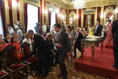 Toma de posesión de los consejeros del Gobierno de Navarra.