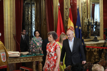 Toma de posesión de los consejeros del Gobierno de Navarra.