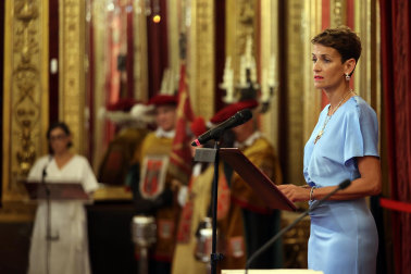 Toma de posesión de los consejeros del Gobierno de Navarra.
