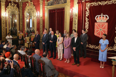 Toma de posesión de los consejeros del Gobierno de Navarra