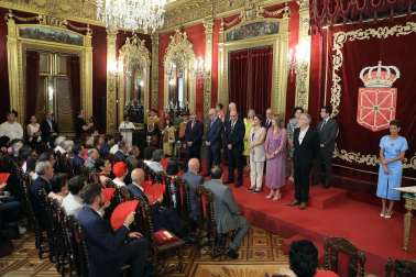 Toma de posesión de los consejeros del Gobierno de Navarra