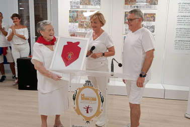 Fotos del cohete de fiestas de Marcilla./