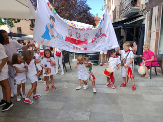 Celebración del Día del Niño en Mendavia.