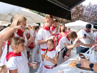 Celebración del Día del Niño en Mendavia.