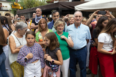 Inicio de las fiestas de Lakuntza.