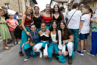Inicio de las fiestas de Lakuntza.