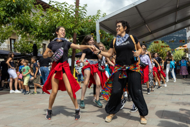 Inicio de las fiestas de Lakuntza.