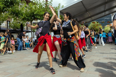 Inicio de las fiestas de Lakuntza.