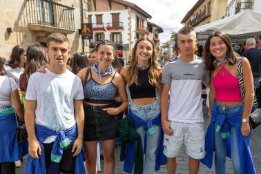 Inicio de las fiestas de Lakuntza.