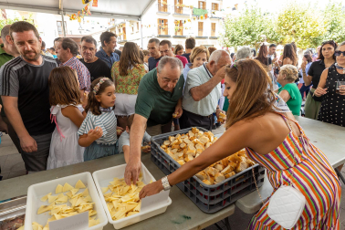 Inicio de las fiestas de Lakuntza.