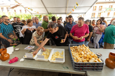 Inicio de las fiestas de Lakuntza.