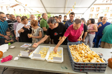 Inicio de las fiestas de Lakuntza.
