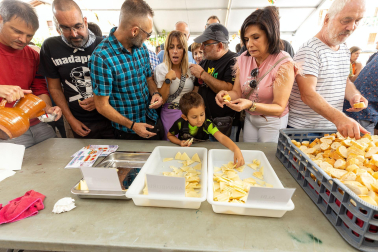 Inicio de las fiestas de Lakuntza.