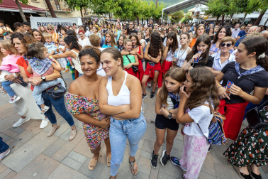 Inicio de las fiestas de Lakuntza.