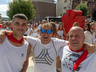 Fotos del cohete de fiestas de Ayegui 2023.