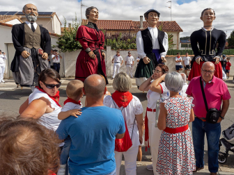Fotos del cohete de fiestas de Ayegui 2023.