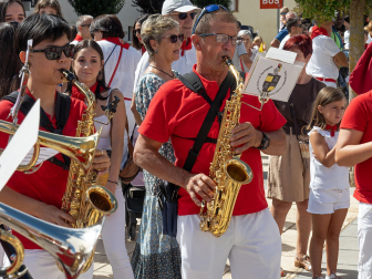 Fotos del cohete de fiestas de Ayegui 2023.