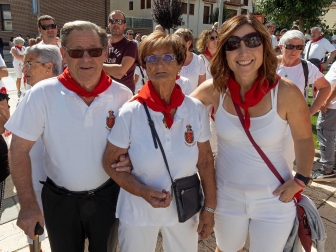 Fotos del cohete de fiestas de Ayegui 2023.