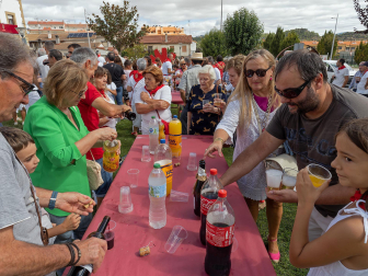 Fotos del cohete de fiestas de Ayegui 2023.