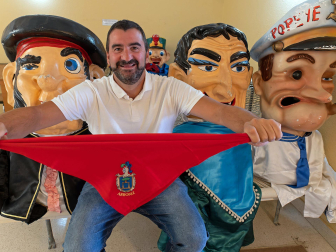 Fotos del cohete de fiestas de Ayegui 2023.